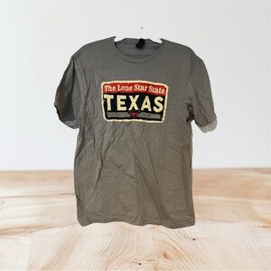 Gildan Gray Texas Graphic Tee
